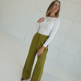 Sibly Trouser Pants - Olive