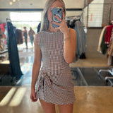 Gingham Athletic Dress