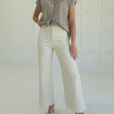 Spring Stunner Pants - Beige