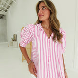 Suburban Summer Top - Pink