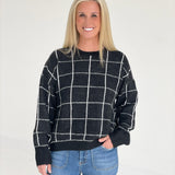 On the Grid Sweater