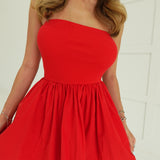 Fritzer Mini Dress - Red