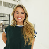 Smithers Contrast Top - Hunter