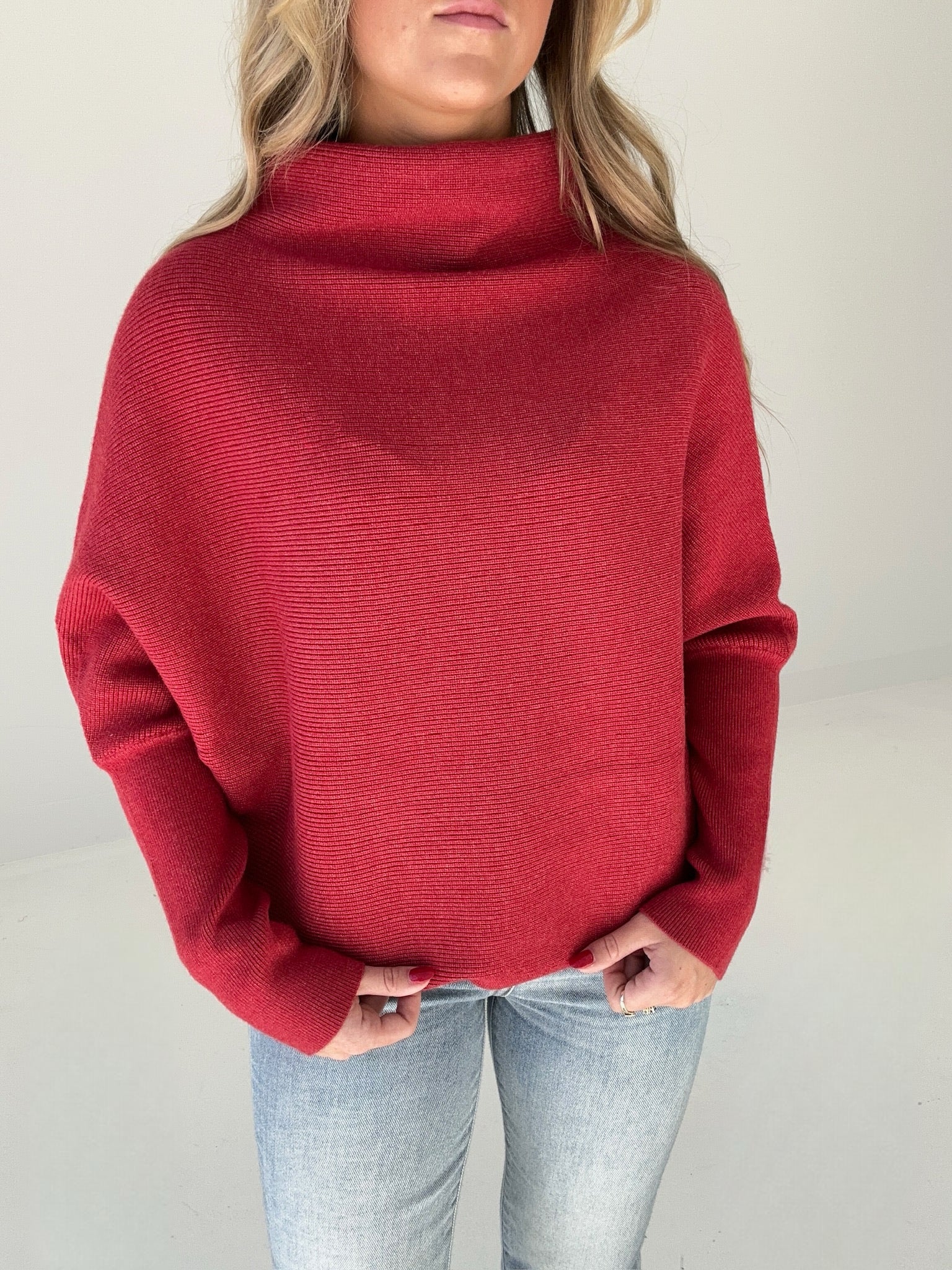 Chalet Sweater - Red