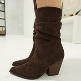 Ledrew Slouch Boot - Coffee