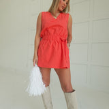 Club Level Romper - Red