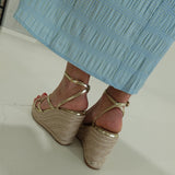 Marbella Wedge - Gold