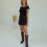 Harley Mini Skirt - Black