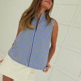 Shoemaker Top - Blue