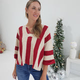 Compliments Me Sweater - Red