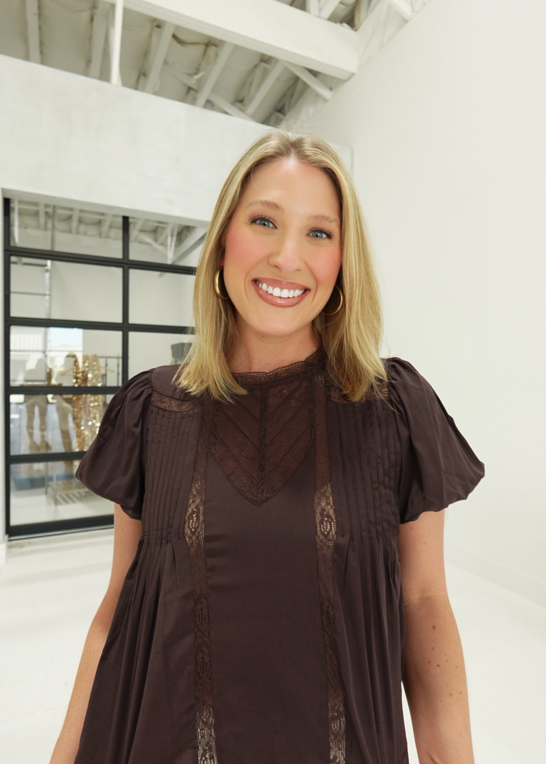 Harper Pintuck Top