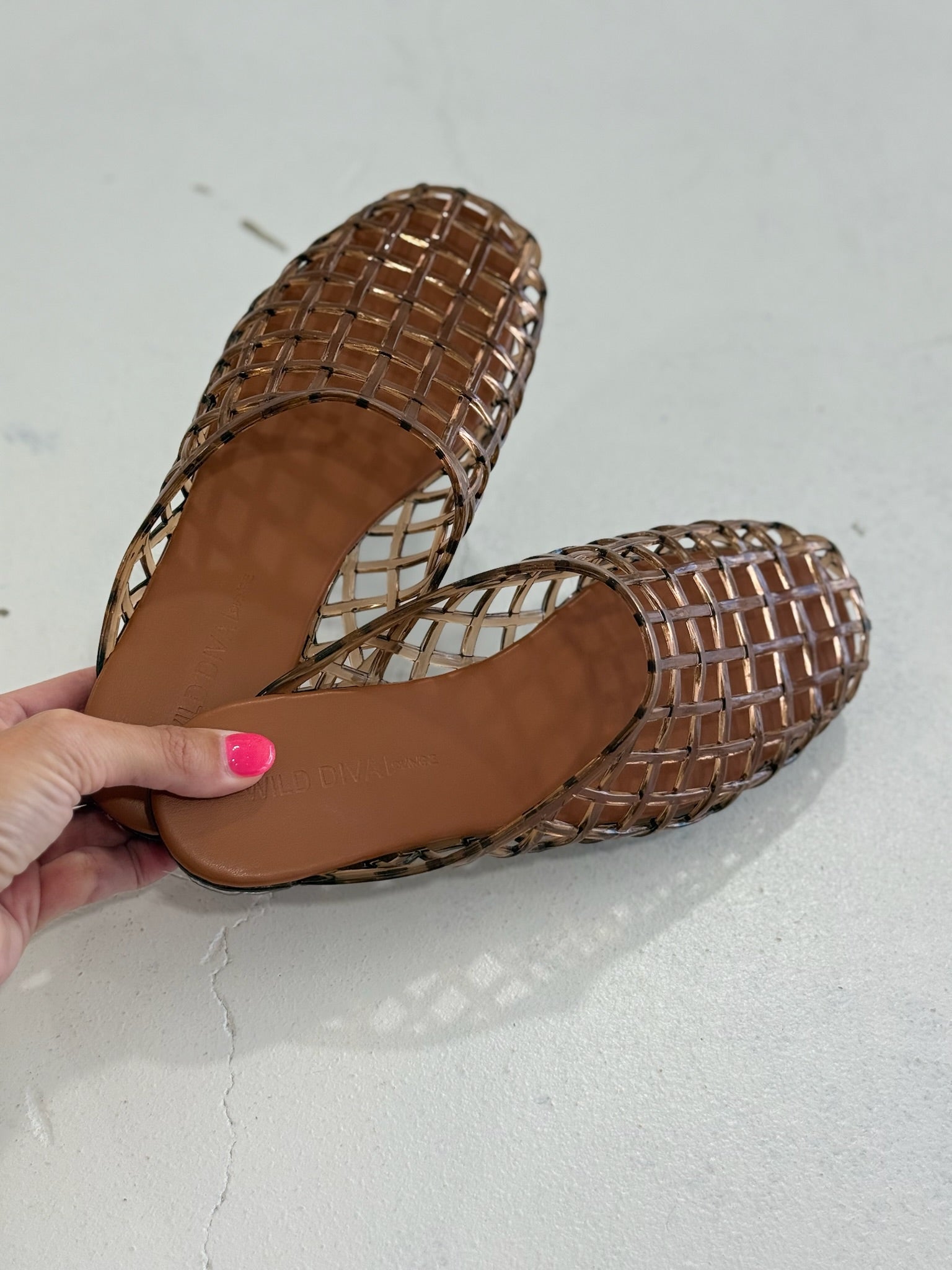 Sunshine & Summertime Jelly Flats - Brown