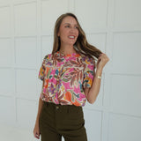 Farris Linen Blend Blouse