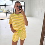 Sunglow Striped Set - Yellow