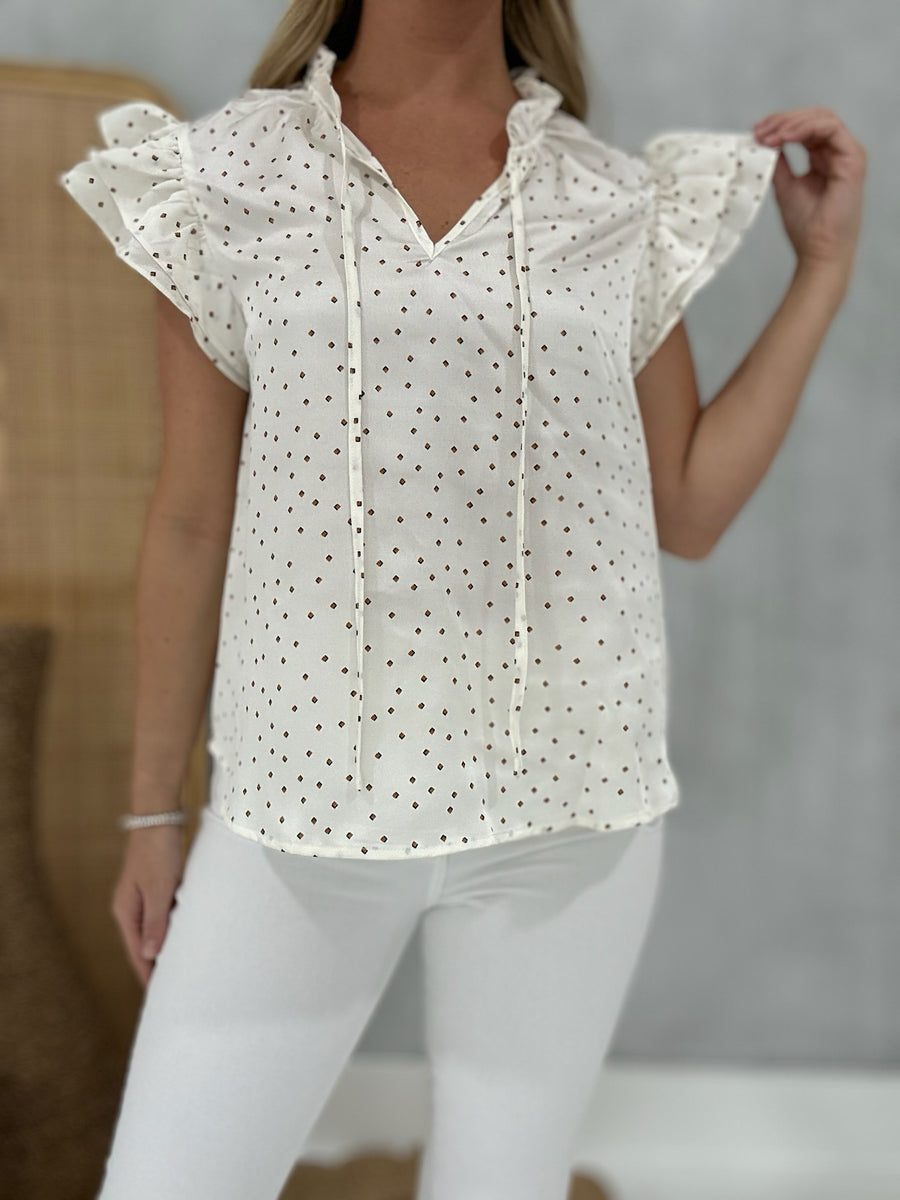 Speckled Touch Blouse