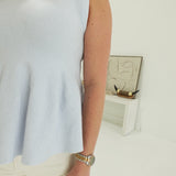 Romy Sweater Top - Powder