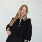 Timely Fashion Top - Black