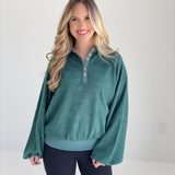 Call It A Night Pullover - Dk Green