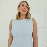 Overrated Mini Dress - Denim