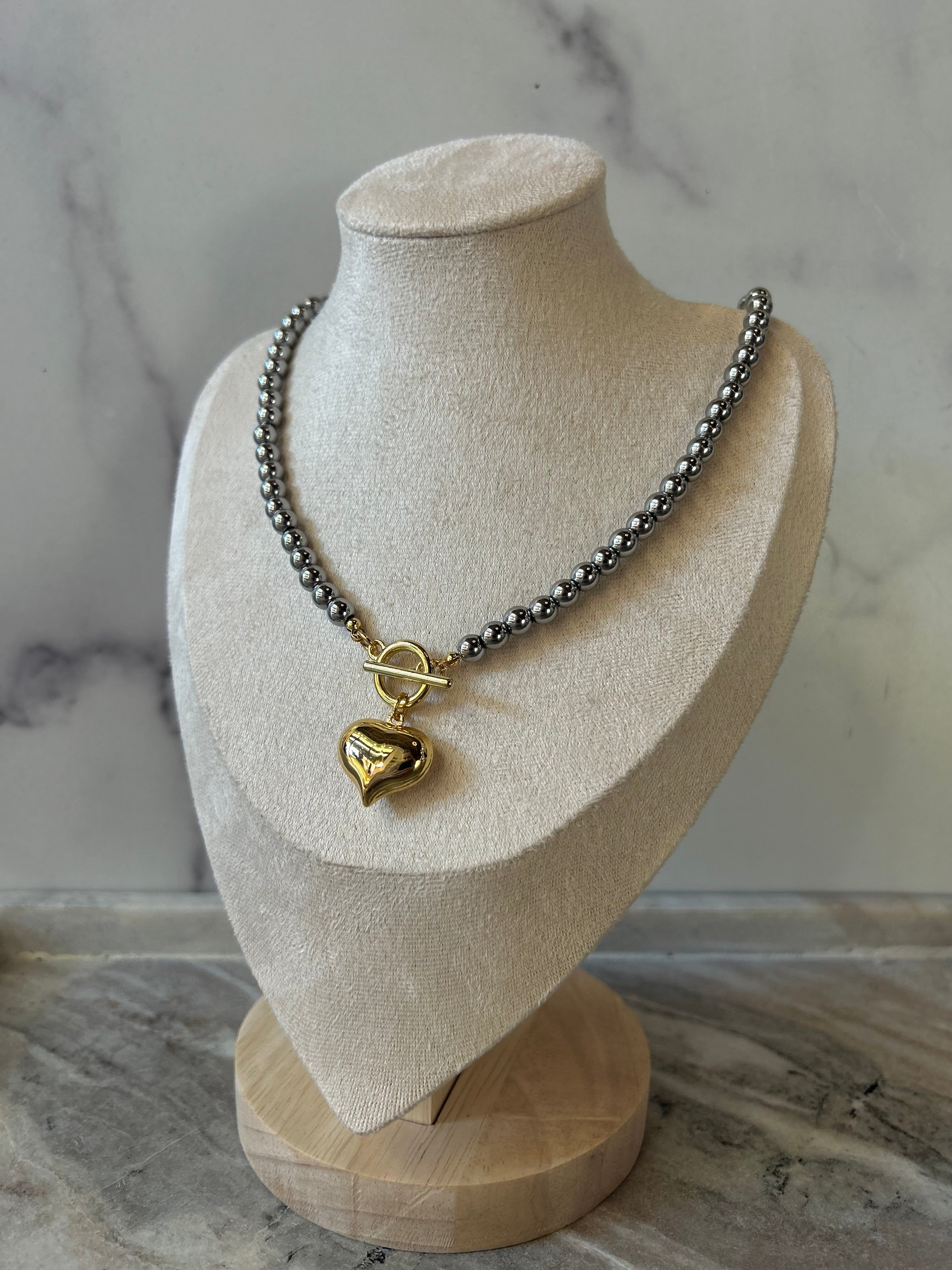 Glamorous Heart Necklace