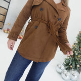 Leroix Suede Coat