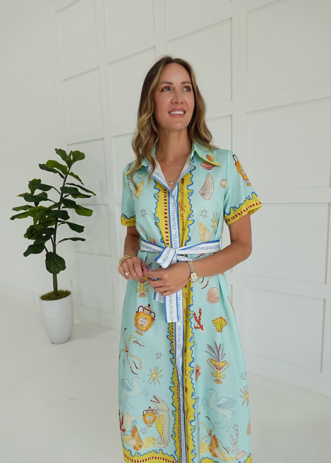 Isles Midi Dress