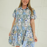 Jules Printed Mini Dress