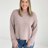 Taking Sides Sweater - Ash Mocha