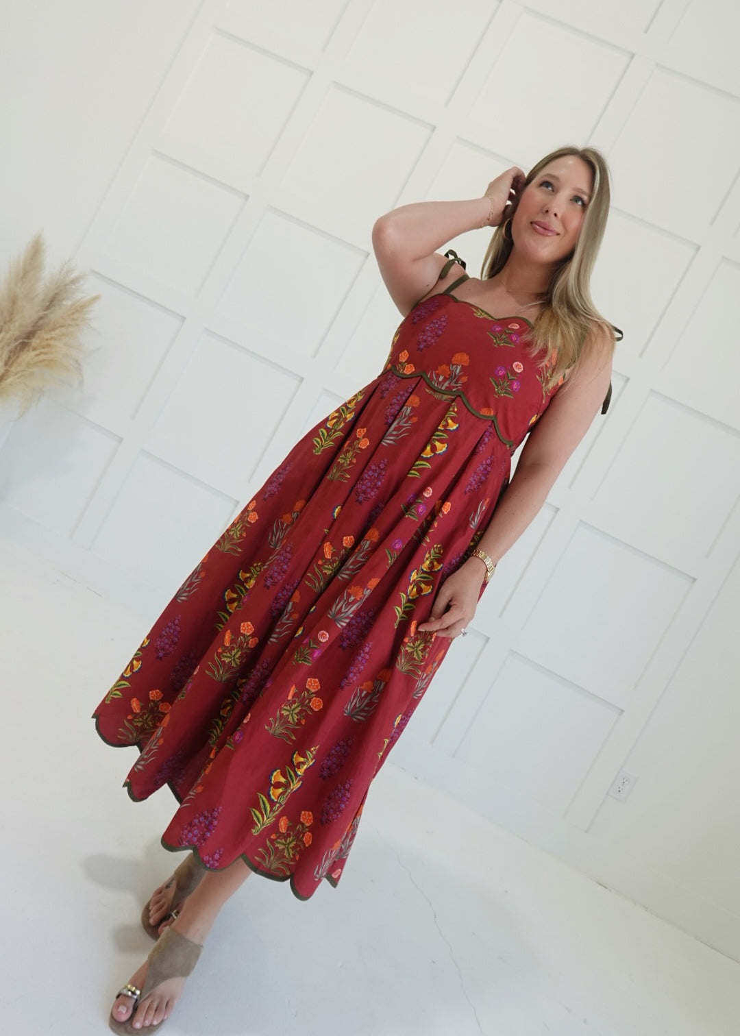 Vineyards Midi Dress