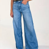 High-Road Wide Leg Jeans