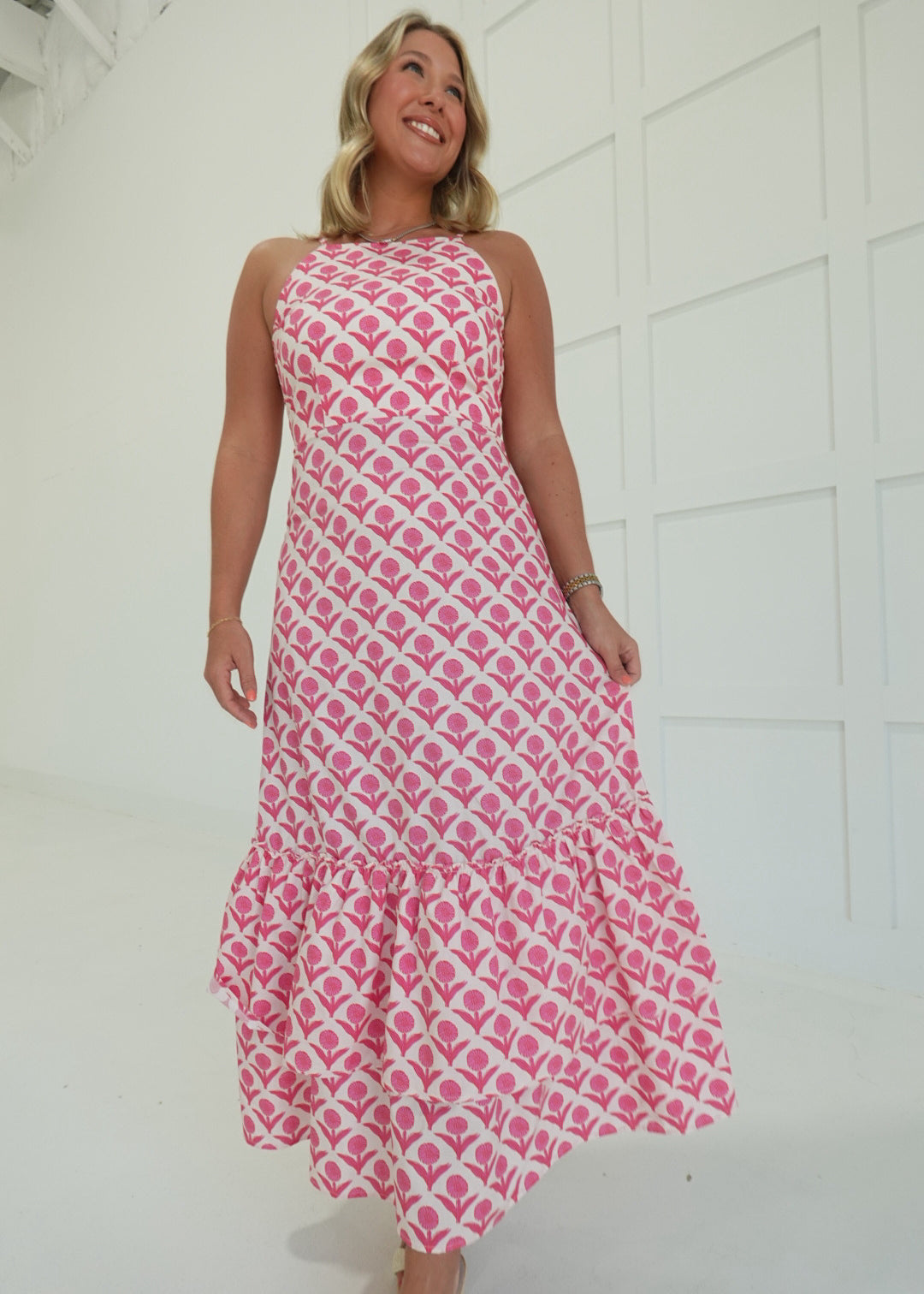 Seasonal Bloom Maxi Dress