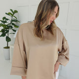 Karmyn Blouse - Taupe