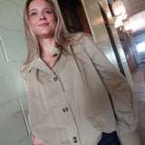 Baylor Bubble Hem Jacket