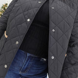 Blue Collar Quilted Jacket - Black