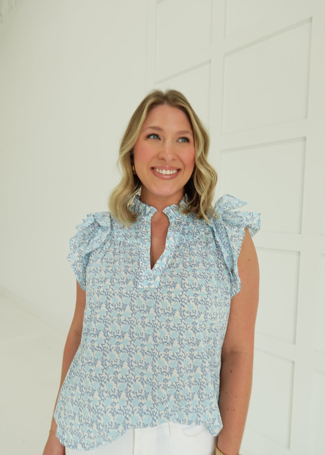 Billies Blue Top
