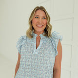 Billies Blue Top