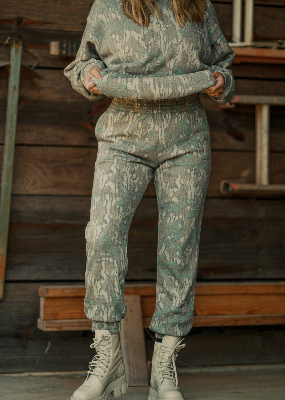 Butter Joggers - Greenleaf - Mossy Oak - Tribe Kelley