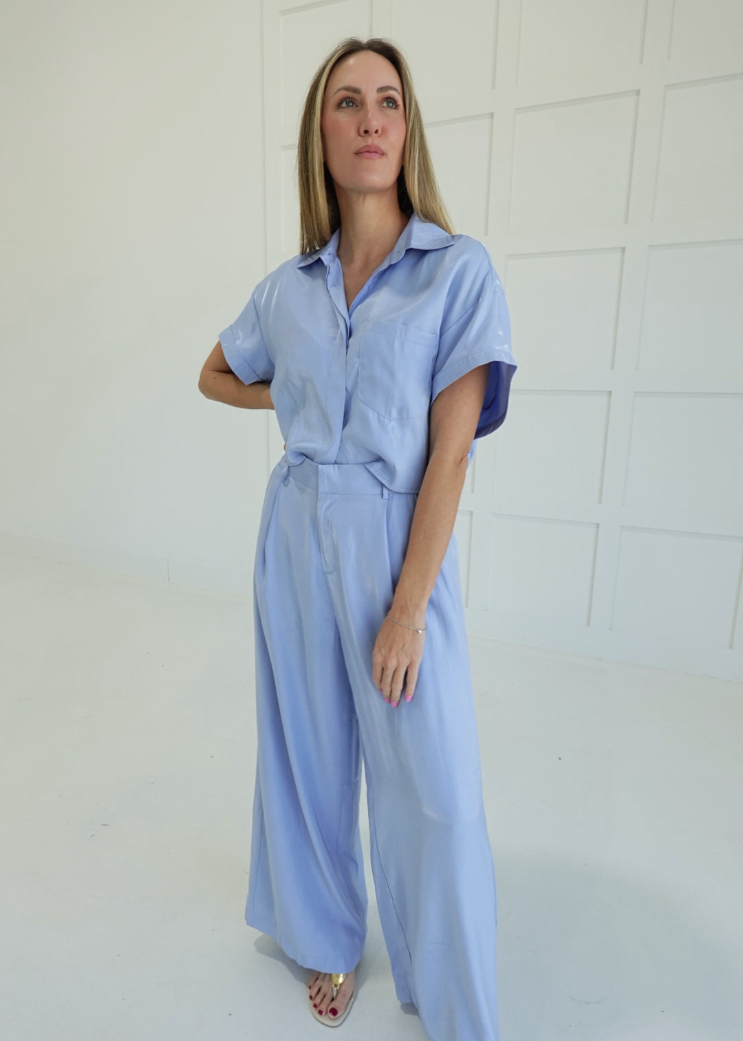 Constantine Tailored Set - Blue