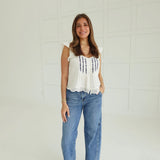 Sweet On Me Top - White