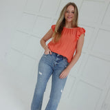 Take It Easy Kick Flare Jeans