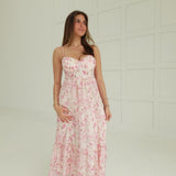 Pretty In Petals Midi Dress
