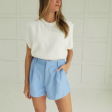 Winter To Spring Top - Ivory
