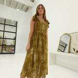 Golden Days Midi Dress