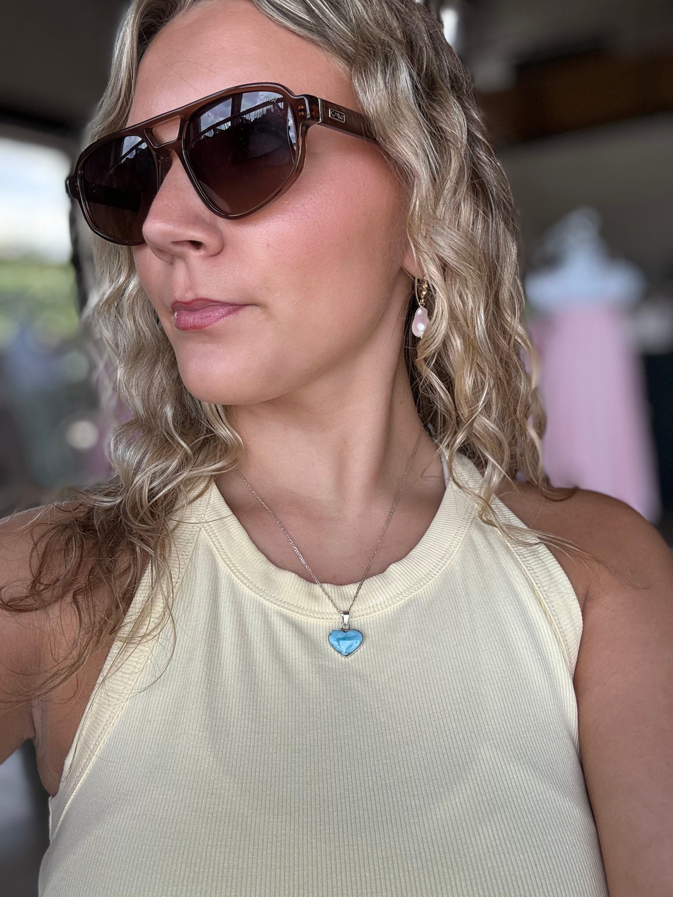 Brooklyn - Crystal Brown Grain/Brown Gold Lens - WMP