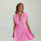 The Locals Mini Dress - Pink
