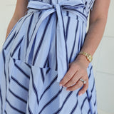 Petra Midi Dress - Blue