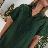 In The Spirit Mini Dress - Green