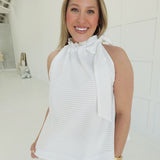 Flaunting Innocence Top - White