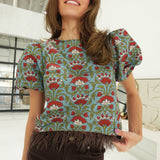 Frankie Feathered Top