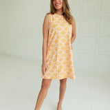 Lorelei Shift Dress - Coral